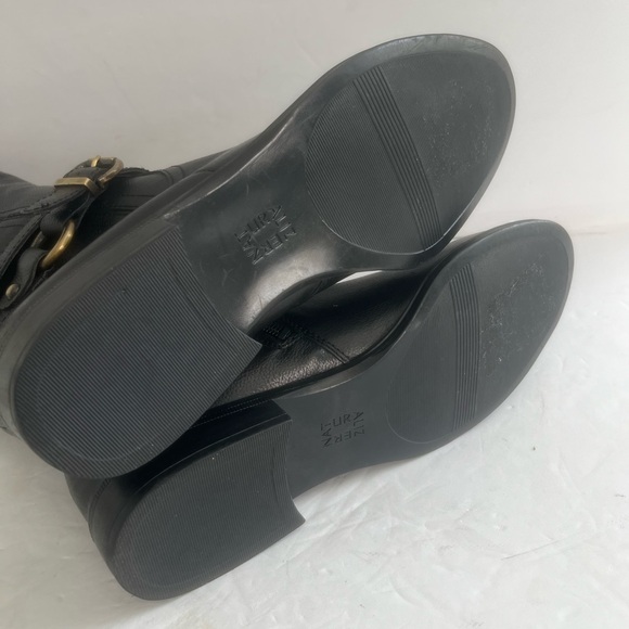 NATURALIZER Women’s June Black Leather Riding Knee High Boots Size 9.5 NEW - Picture 11 of 11